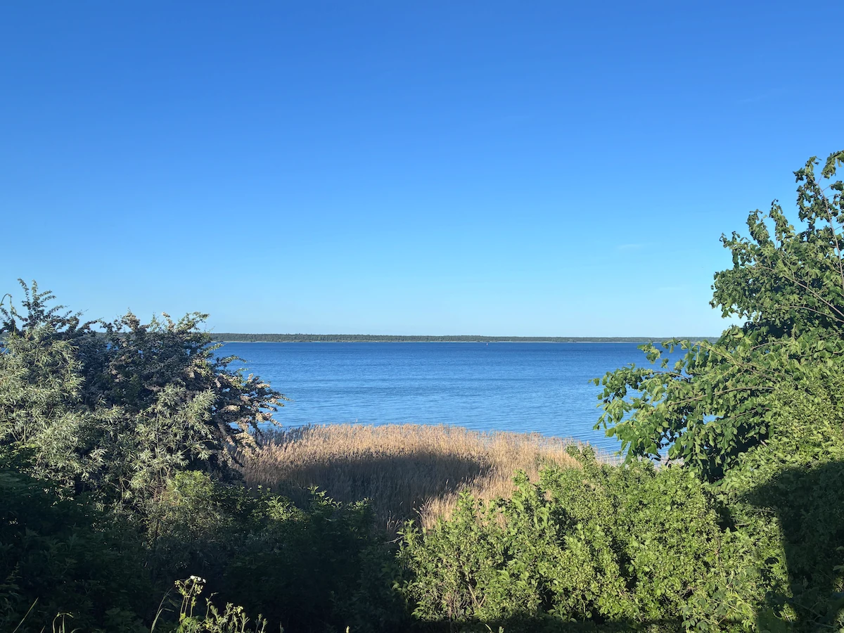 Weiter Blick über die Müritz von Klink